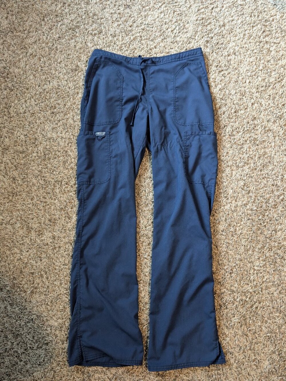 Cherokee Women's Blue Scrub Pants - Large